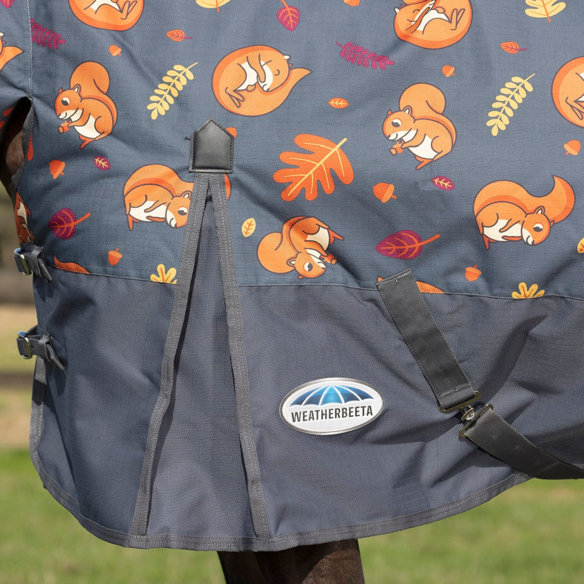 Weatherbeeta ComFiTec Essential Combo Neck Medium - Squirrel Print