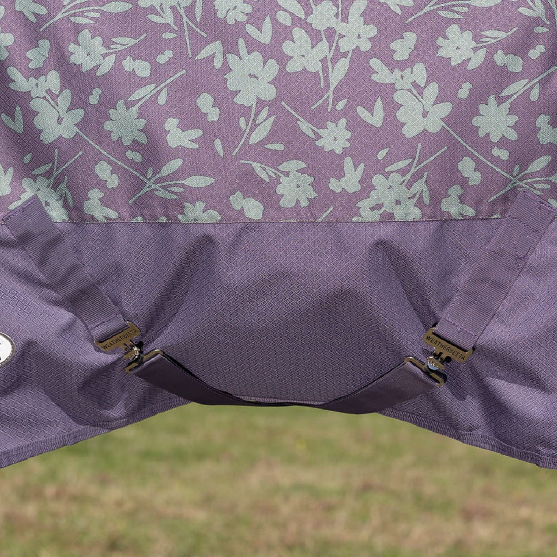 Weatherbeeta ComFiTec Plus Dynamic II Combo Neck Medium/Lite - Abstract Floral