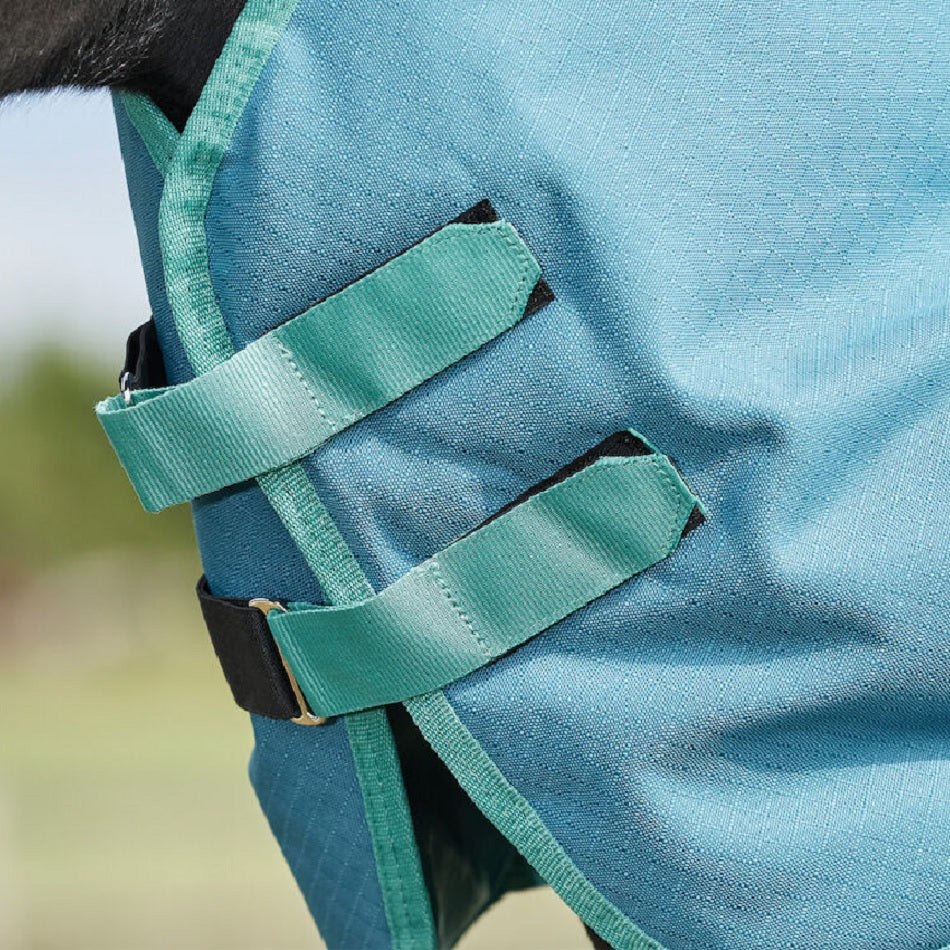 Weatherbeeta Green-Tec 1200D Detach-A-Neck Lite Plus - Dragonfly Blue
