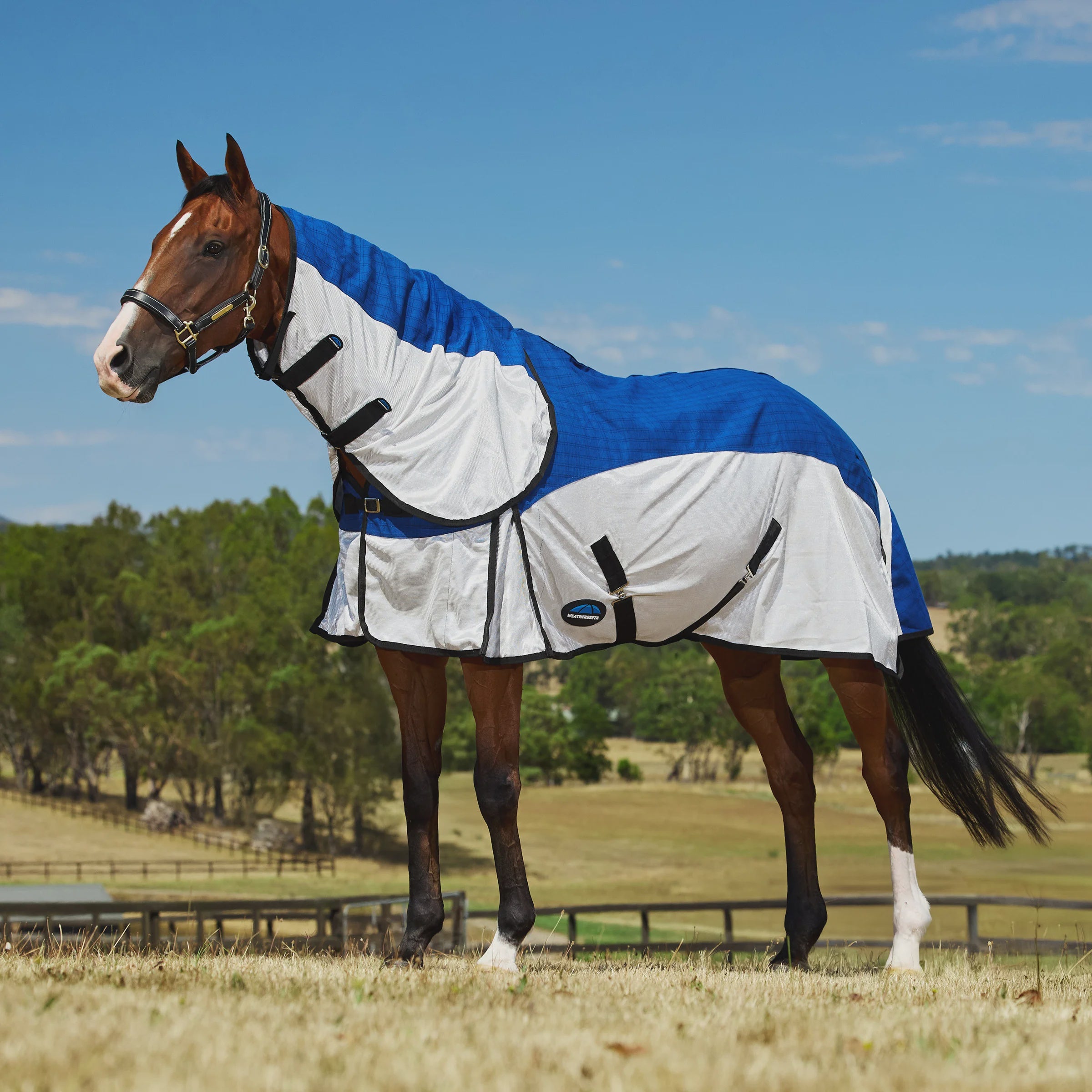 Weatherbeeta Unlined Half Mesh/Half Canvas Combo Cover II