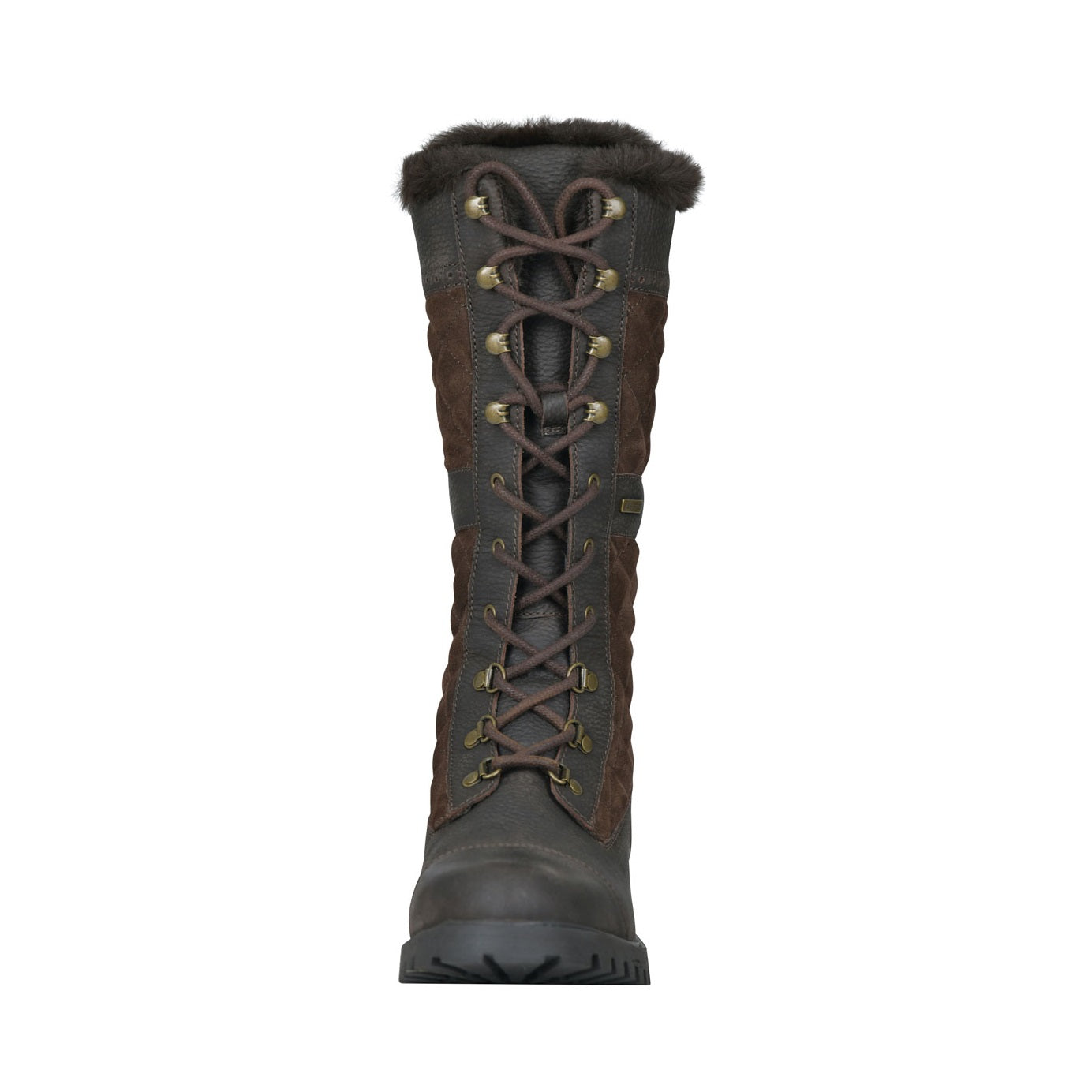 Dublin Yukon Quilt Boots - Chocolate Brown