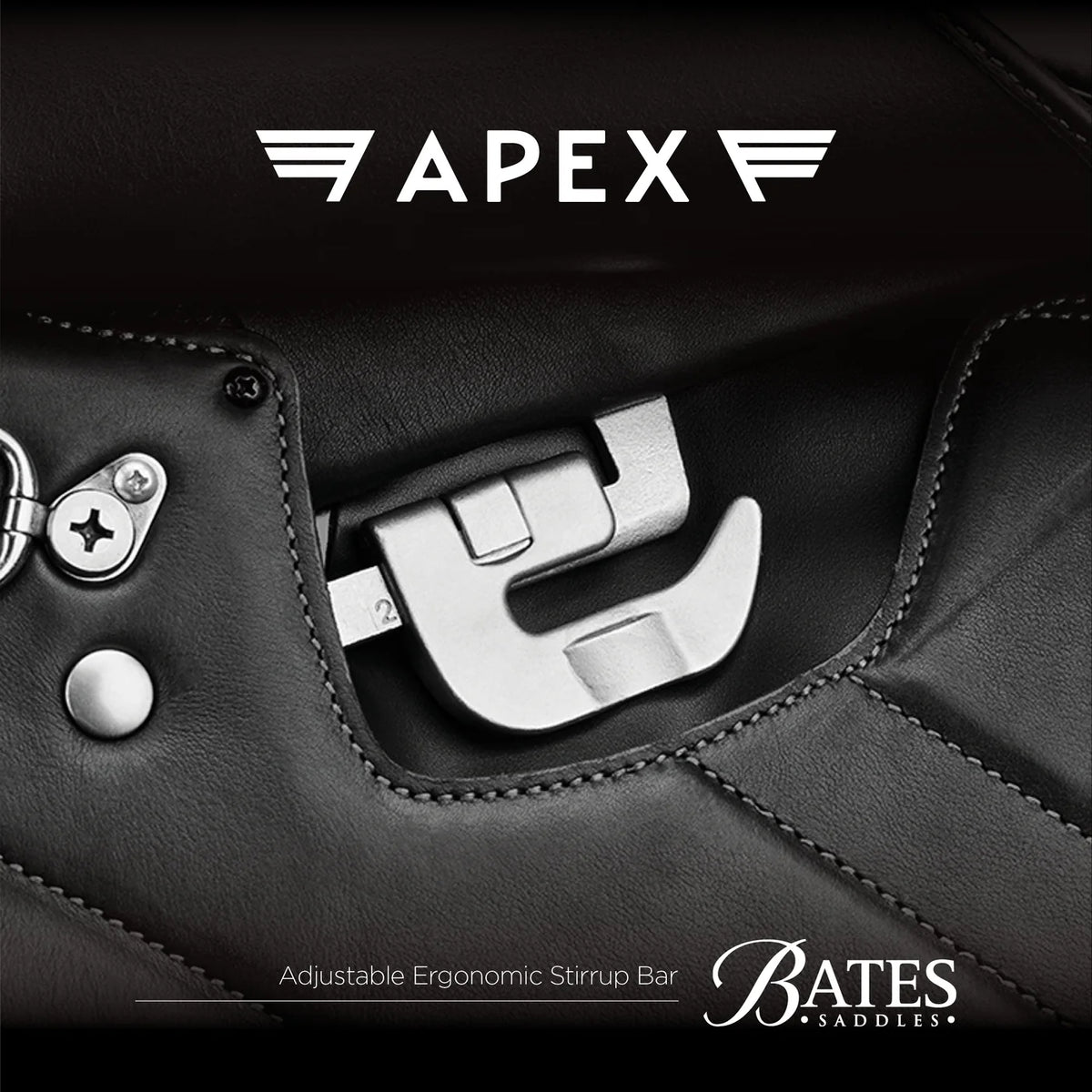 Bates Apex Jump Saddle