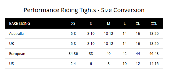 BARE Performance Riding Tights - Navy Croc