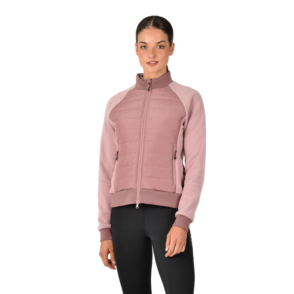 Dublin Insulated Hybrid Jacket - Dusty Rose