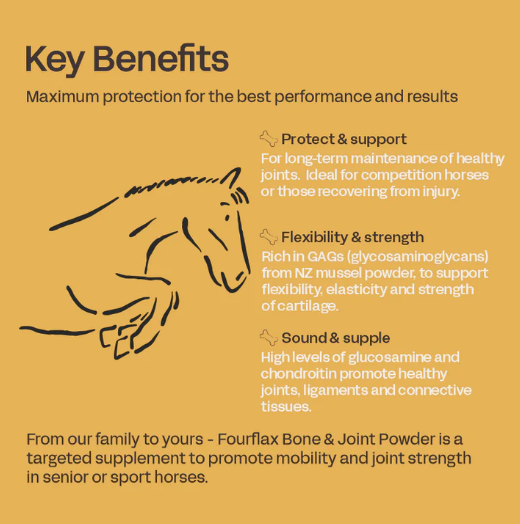 Four Flax Equine Bone & Joint Powder