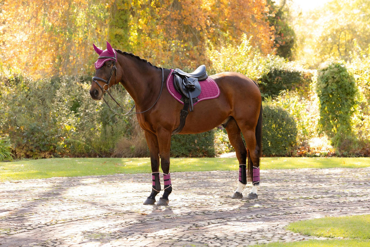 LeMieux Suede Close Contact Square Saddle Pad - AW26