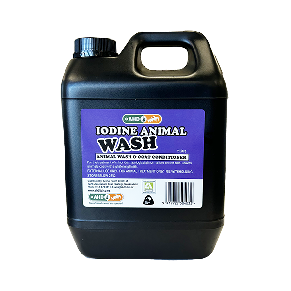 AHD Iodine Animal Wash