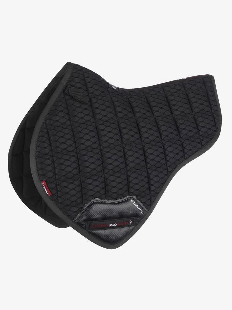 LeMieux Carbon Mesh Close Contact Half Square Saddle Pad