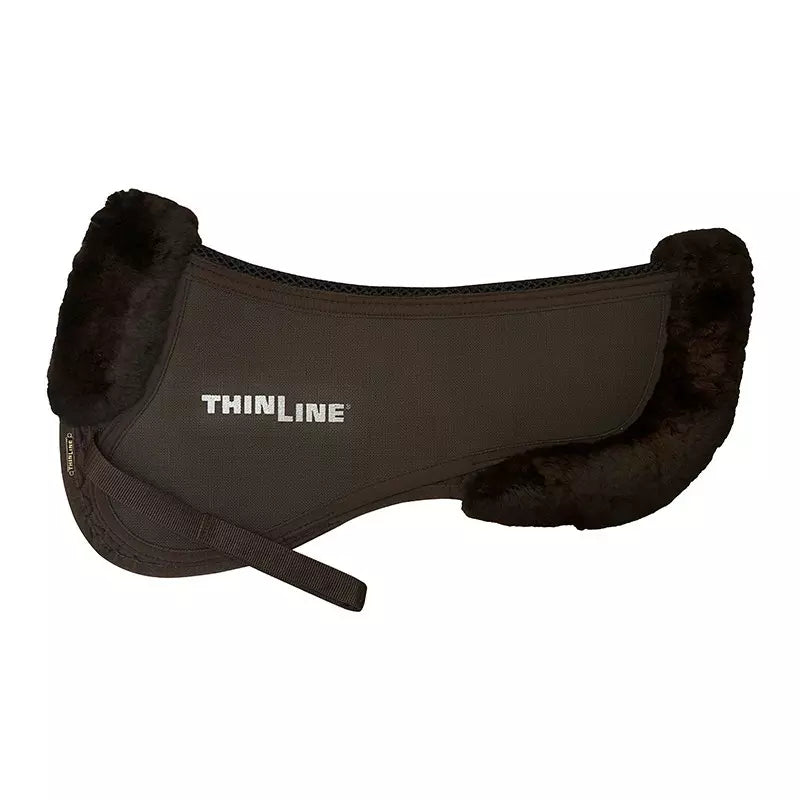 Thinline Trifecta Half Pad with Sheepskin Rolls