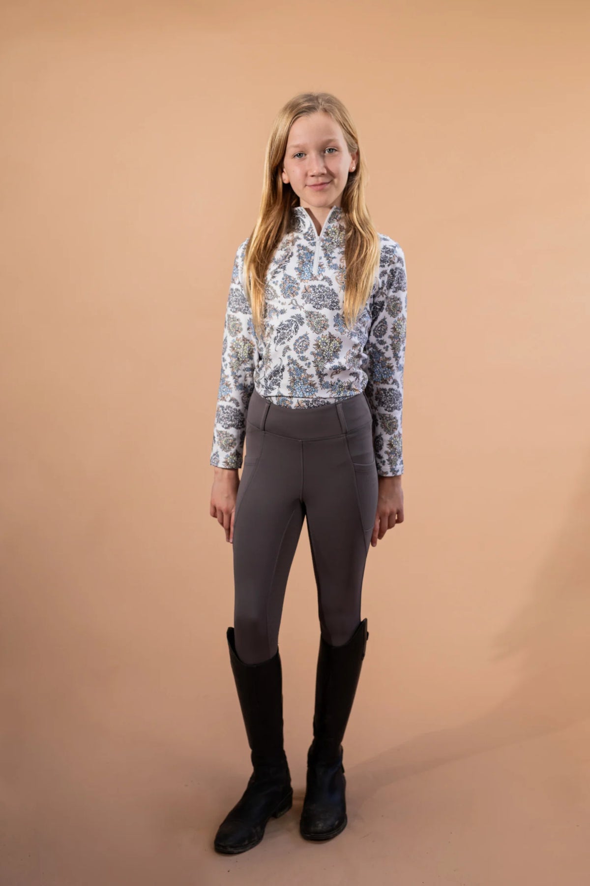Young Rider Long Sleeve Riding Top