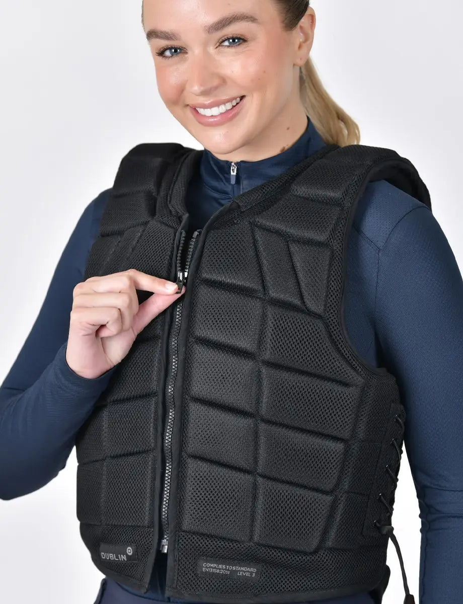 Dublin Pro Ride Body Protector - Black