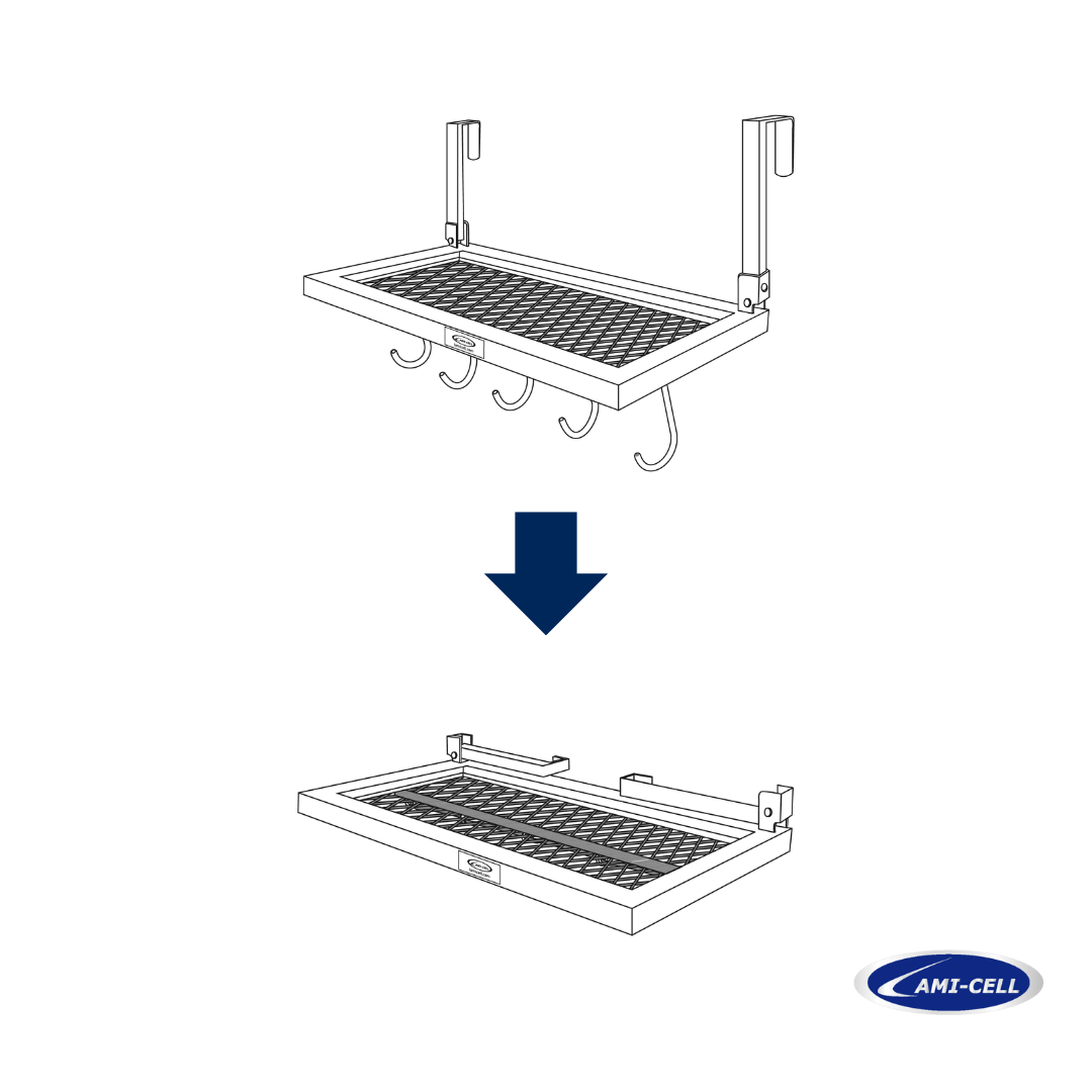 Lami-Cell Folding Shelf & Hanger