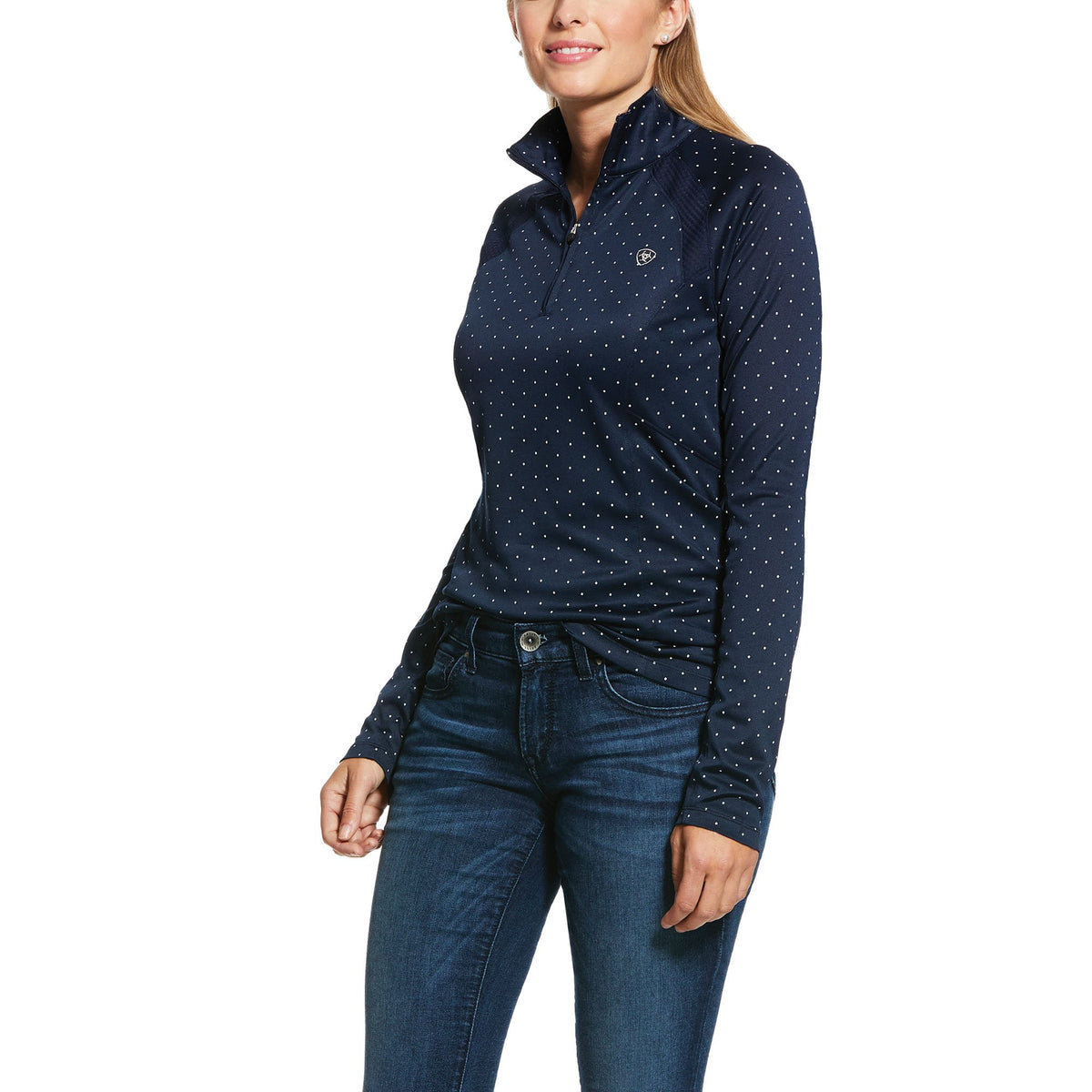 Ariat Sunstopper Long Sleeve Top 2.0 with 1/4 Zip Baselayer