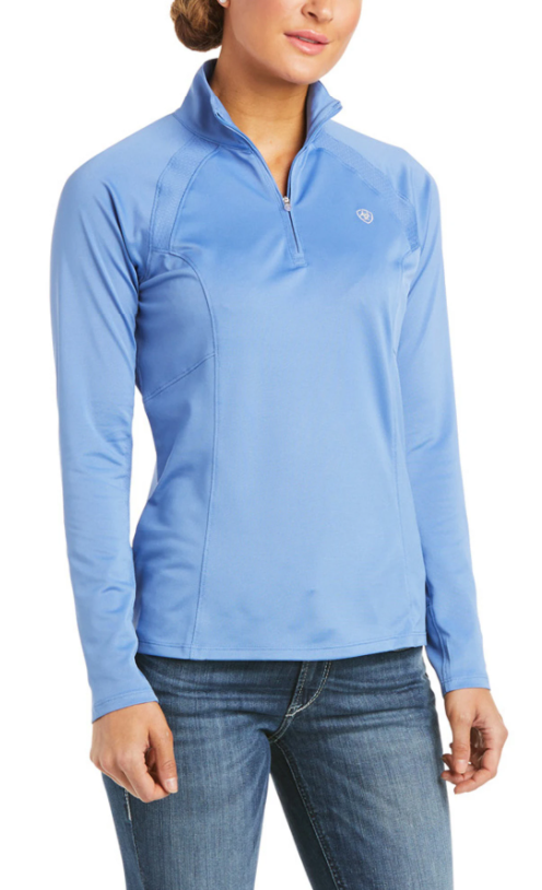 Ariat Sunstopper Long Sleeve Top 2.0 with 1/4 Zip Baselayer