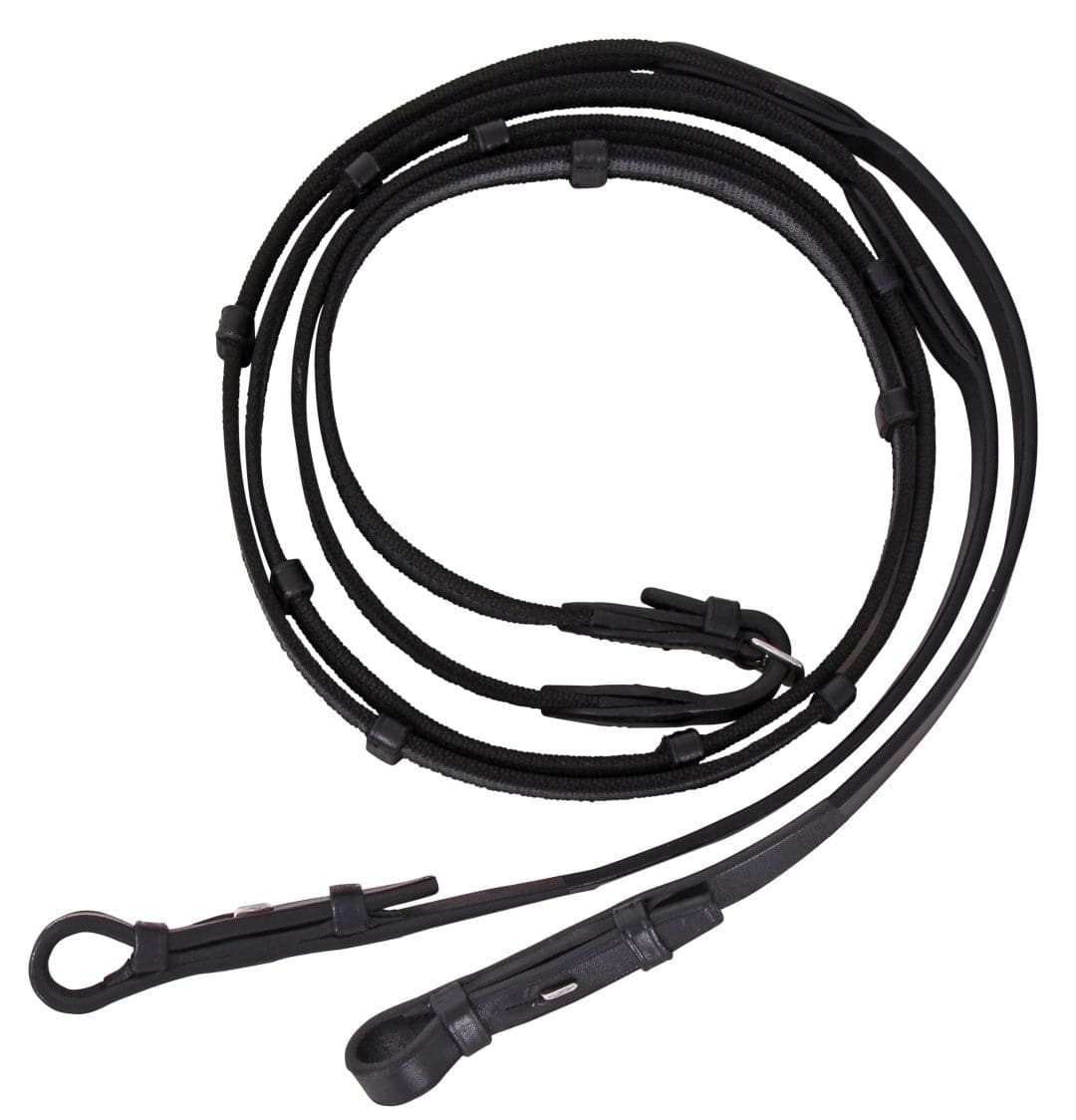 Cavallino Sure Grip Reins - Billet End