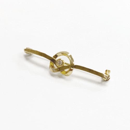 Equetech Twirl Crystal Stockpin