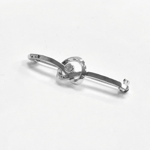 Equetech Twirl Crystal Stockpin