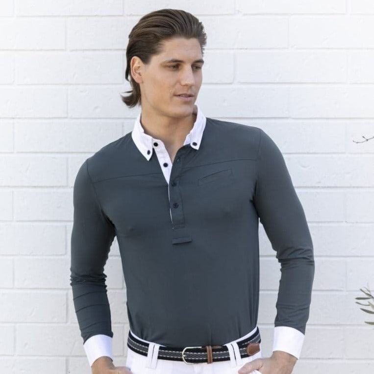 Hampton & Harlow Mens Long Sleeve Show Shirt