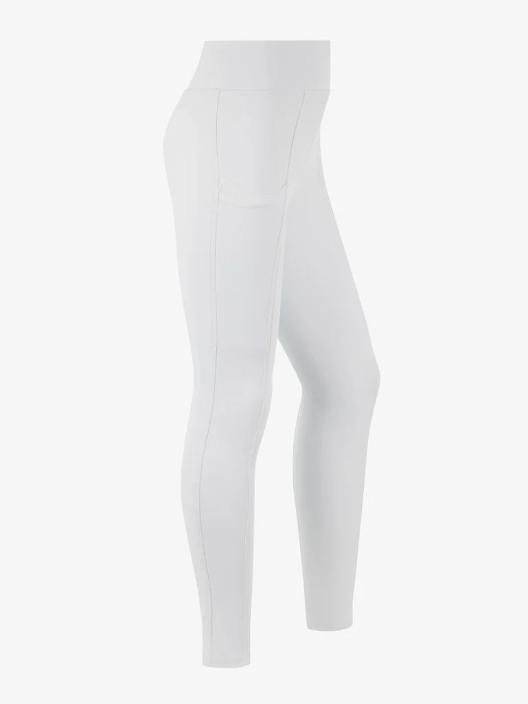 LeMieux Young Rider Pull On Breech - White