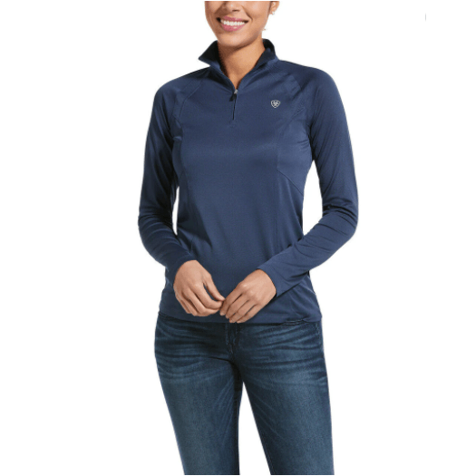 Ariat Sunstopper Long Sleeve Top 2.0 with 1/4 Zip Baselayer