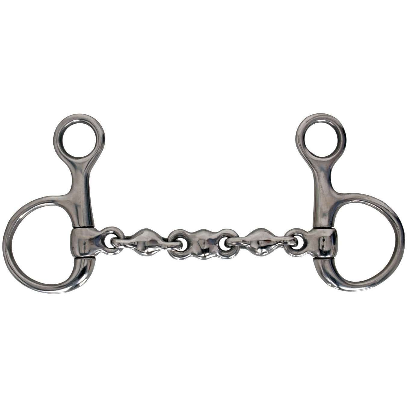 Blue Tag SS Boucher Half Cheek Waterford Bit