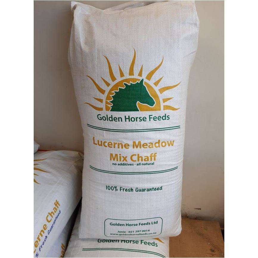 Golden Horse Lucerne Meadow Mixed Chaff