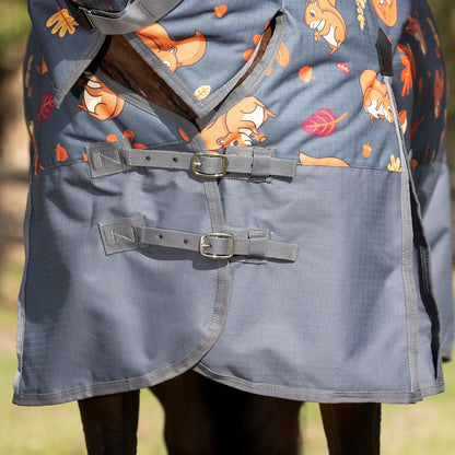 Weatherbeeta ComFiTec Essential Combo Neck Medium - Squirrel Print