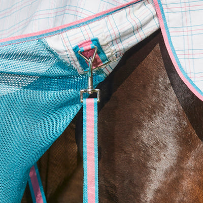 Kool Coat Cotton Airstream - White/Turquoise/Pink