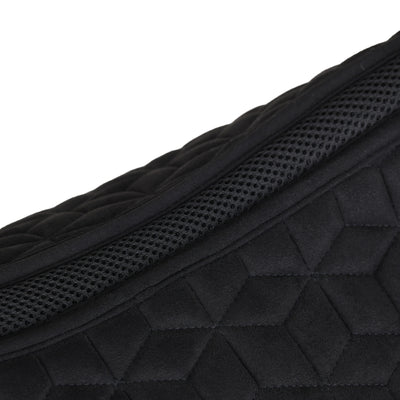 Weatherbeeta Suede Elite Air-Tec Jump Shaped Saddle Pad