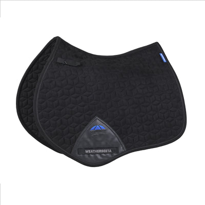 Weatherbeeta Suede Elite Air-Tec Jump Shaped Saddle Pad