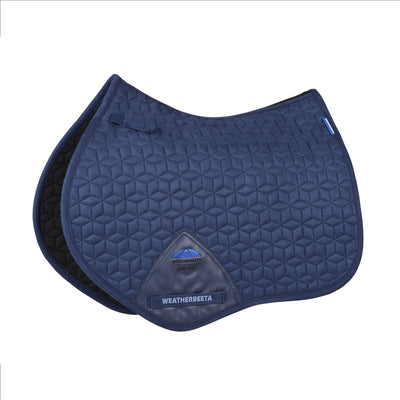 Weatherbeeta Suede Elite Air-Tec Jump Shaped Saddle Pad