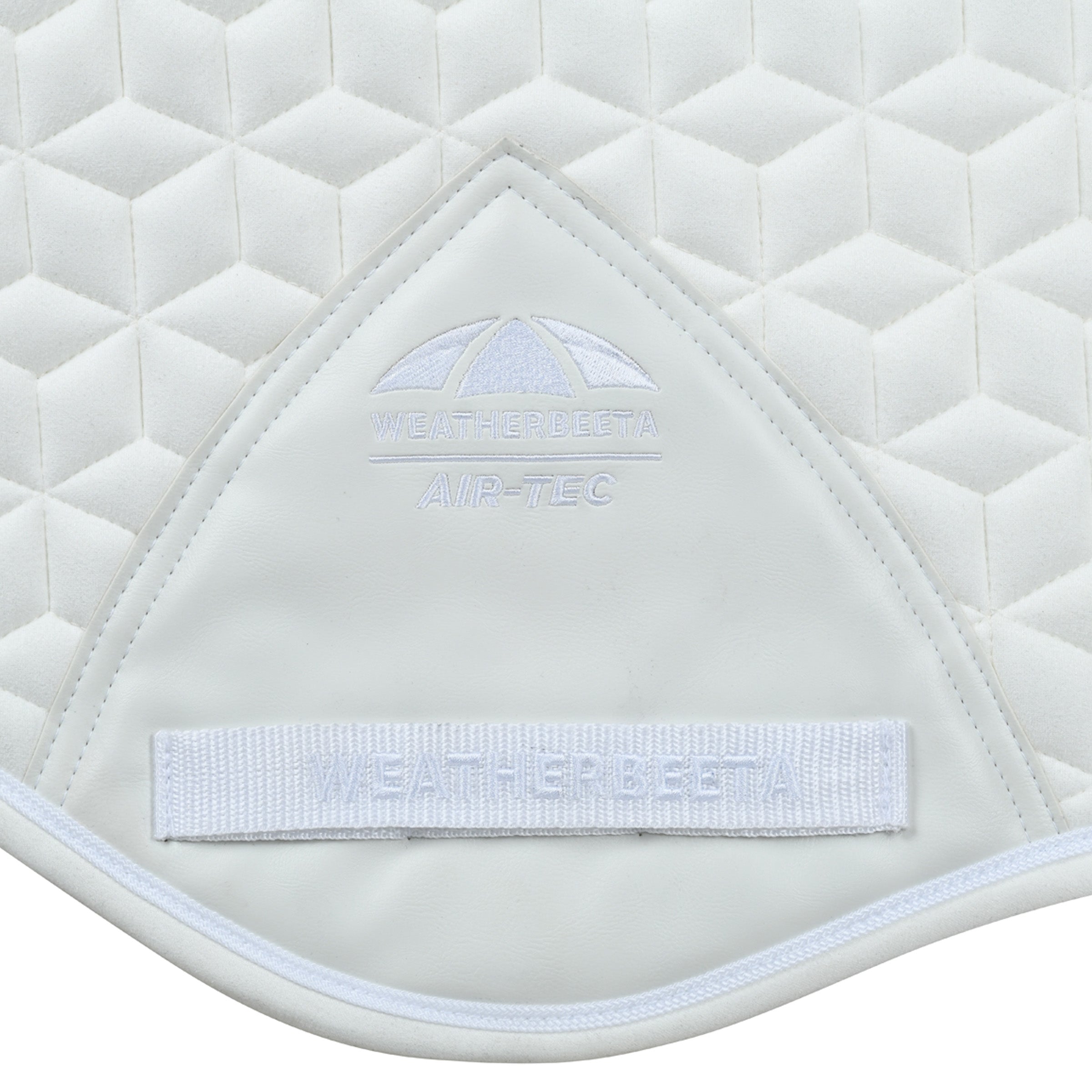 Weatherbeeta Suede Elite Air-Tec Jump Shaped Saddle Pad