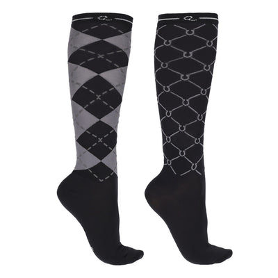 QHP Knee Stockings Classic - 2 pack
