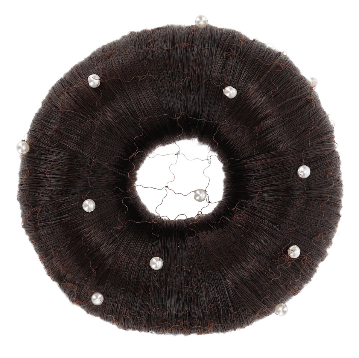 QHP Invisible Hair Net Pearl