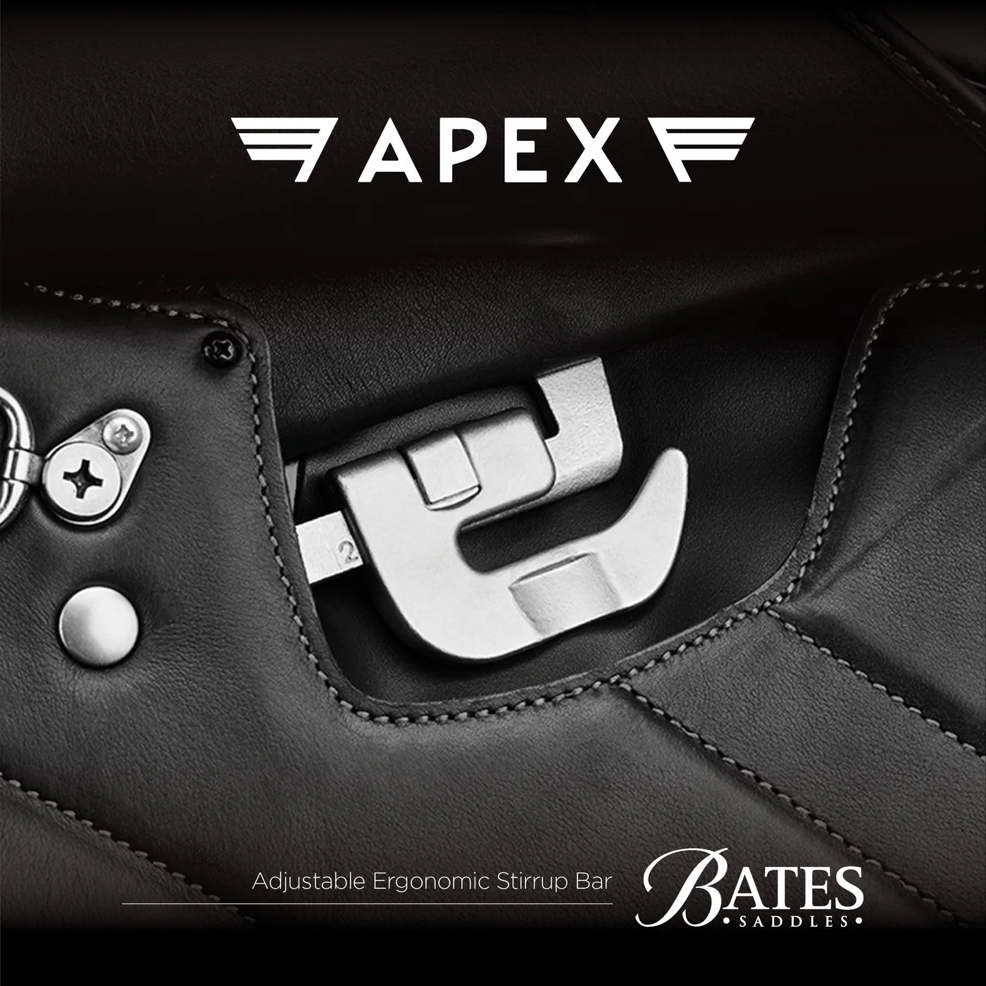 Bates Apex Jump Saddle