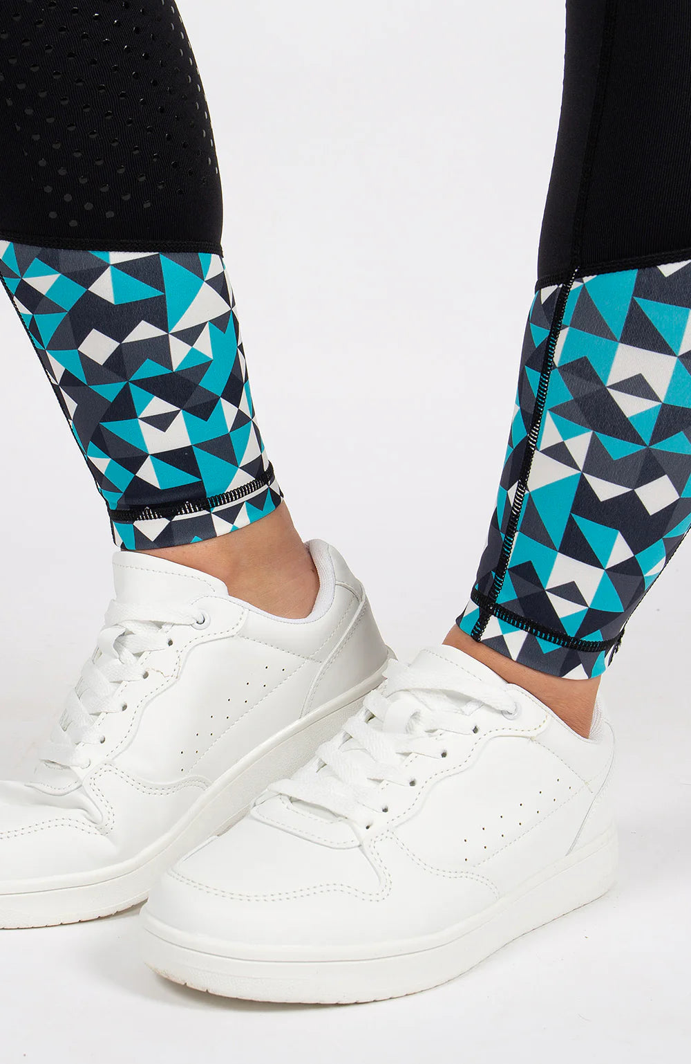 Bare Equestrian Performance Riding Tights - Geo