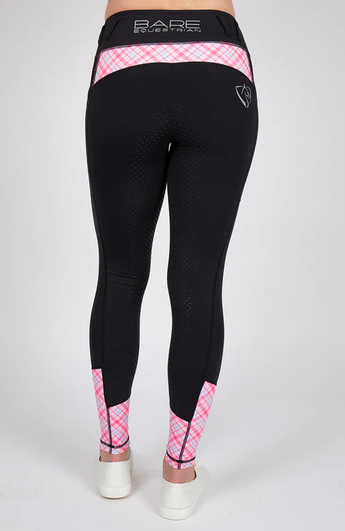 Bare Equestrian Performance Riding Tights - Roseberry