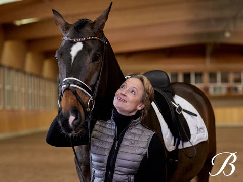 Bates Isabell Icon Dressage Saddle with Luxe Leather & HART