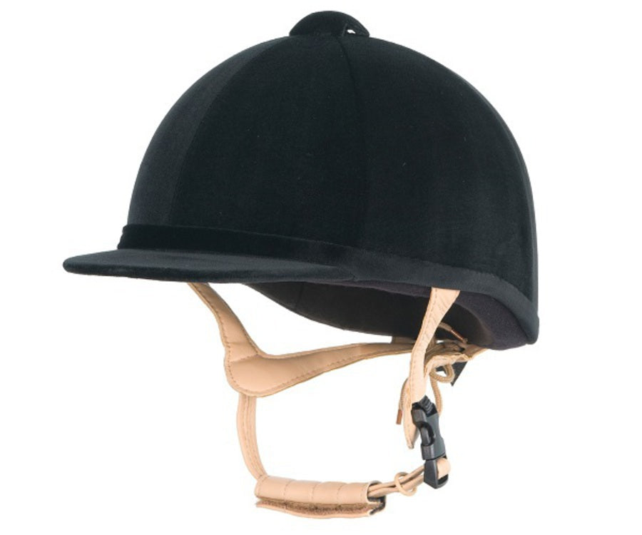 Yellow Taggable - Champion Grand Prix Velvet Helmet
