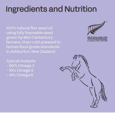 Four Flax Equine Omega 3
