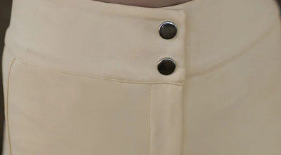 Giddy Up Girl Ladies & Teen 2 Tone Cream & Brown Garland Jodhpurs