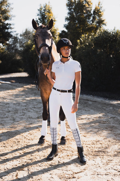 Horze Grand Prix Show Ladies Full Grip Breeches