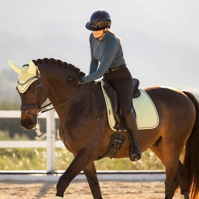 LeMieux Suede Dressage Square Saddle Pad - SS26