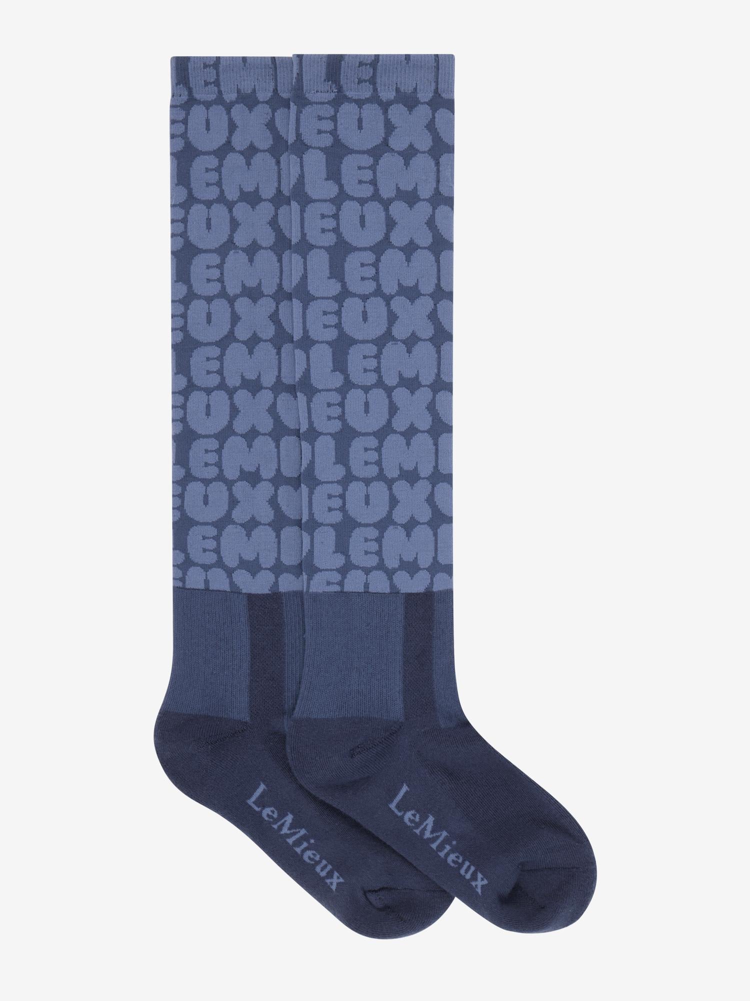 LeMieux Footsie Socks - Bubble Font