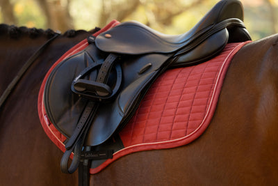 LeMieux Suede Close Contact Square Saddle Pad - AW26