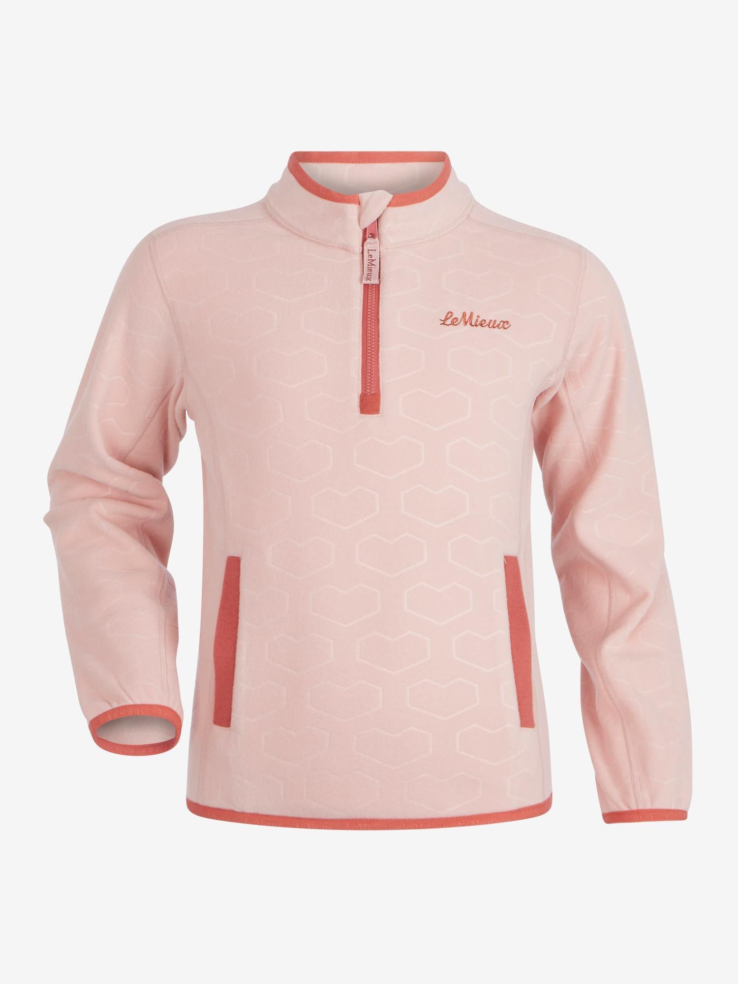 LeMieux Mini Maggie Heart Fleece Top