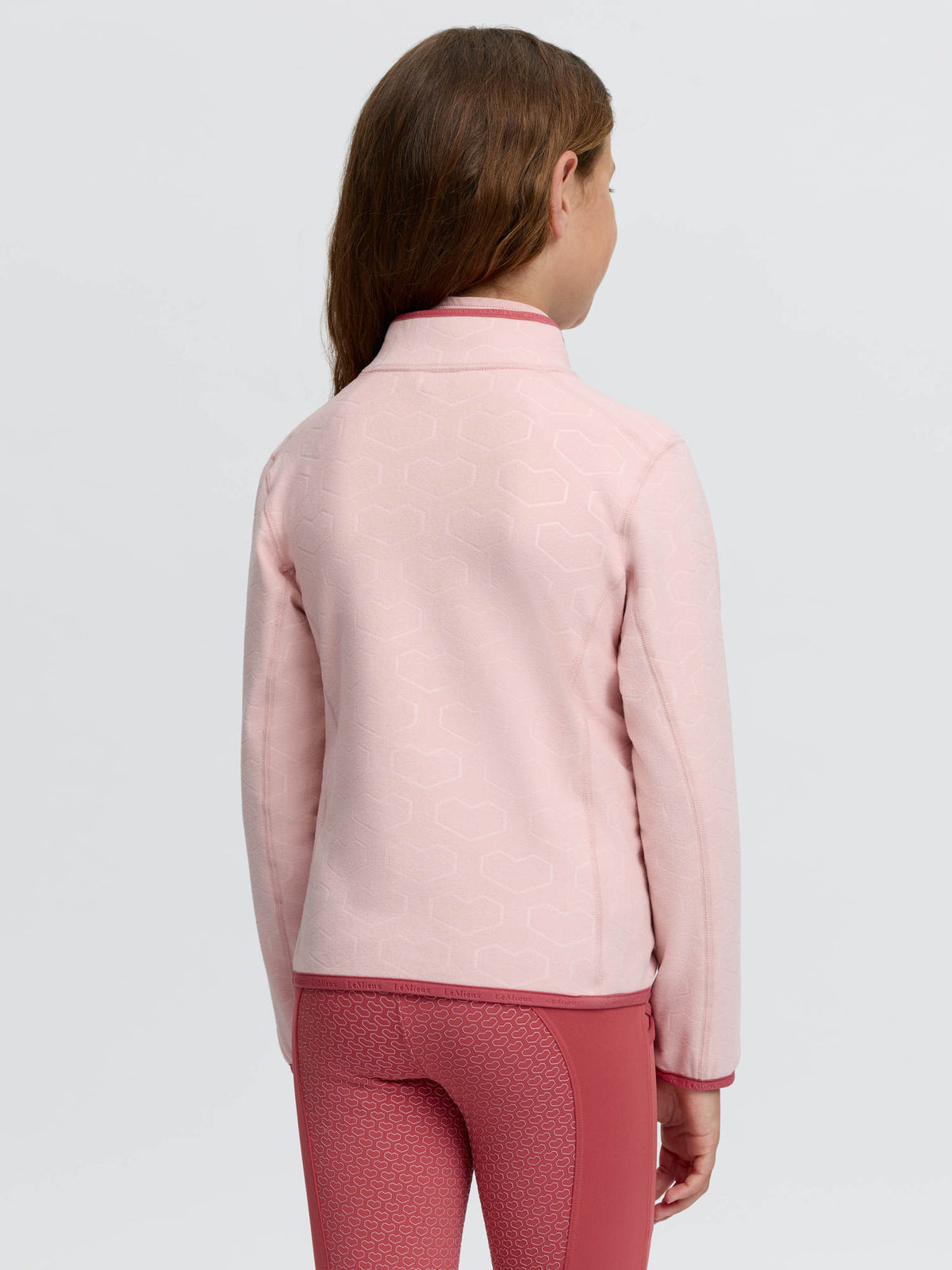 LeMieux Mini Maggie Heart Fleece Top