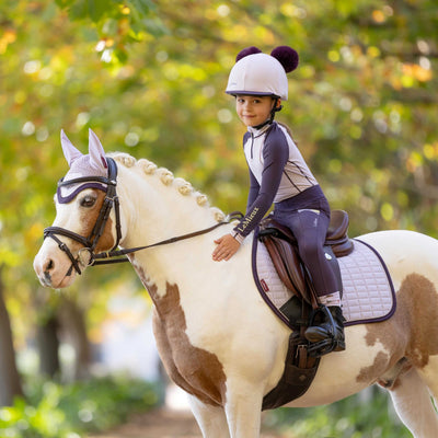 LeMieux Mini Suede Close Contact Square - AW25