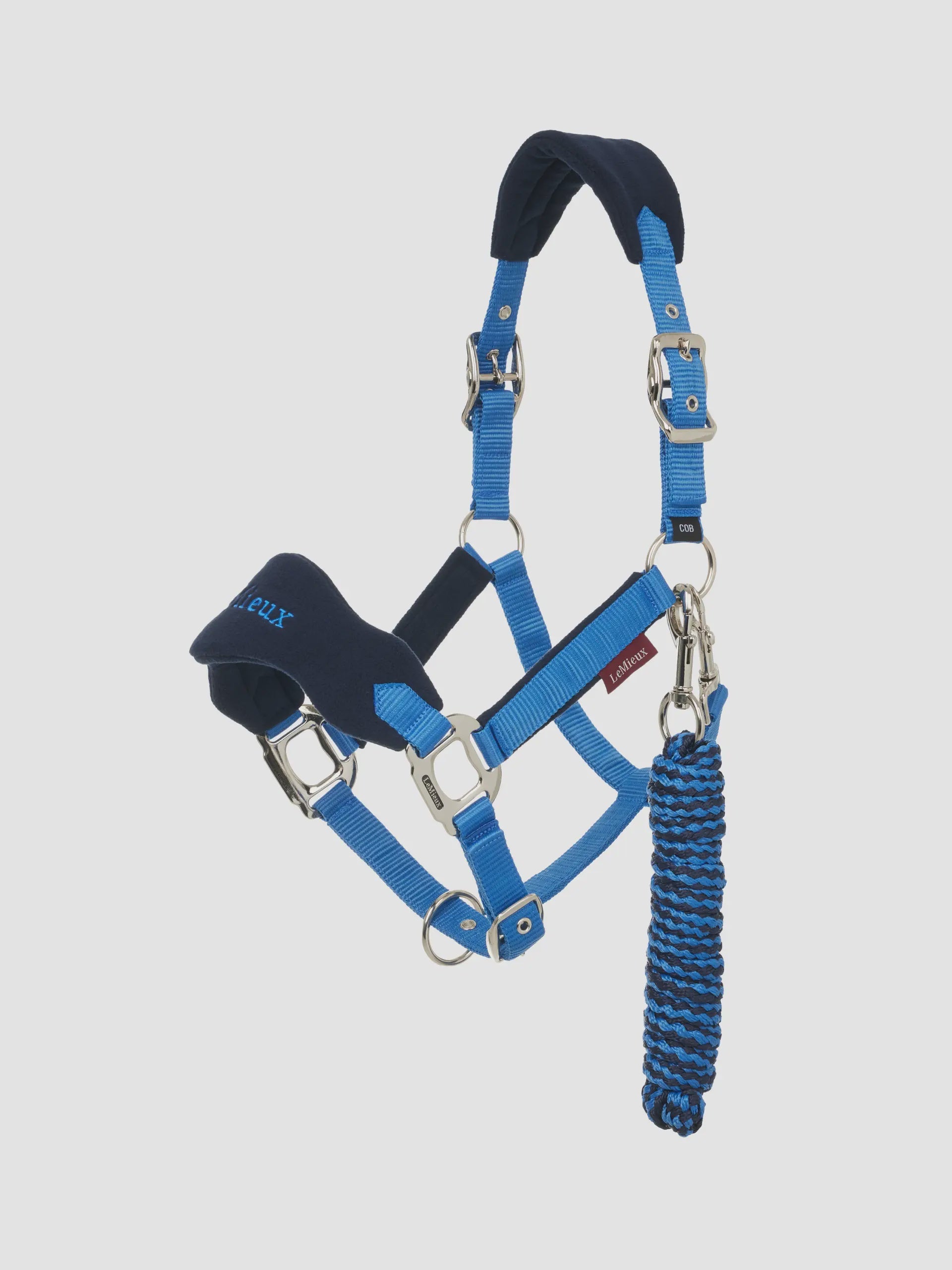 LeMieux Vogue Headcollar & Leadrope - Benetton Blue