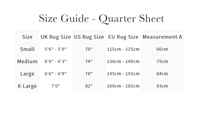 LeMieux Clima-Tek Exercise Quarter Sheet